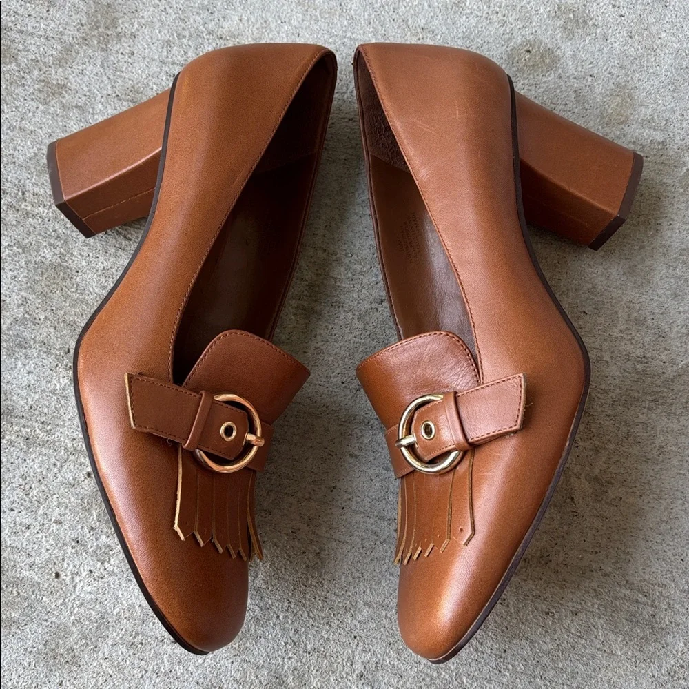 Nine West Umbriah Leather Dress Pump